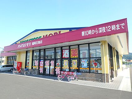 ドラッグストアモリ福岡花畑店 300m(4分)