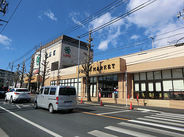 ライフ有馬五丁目店(約800m)