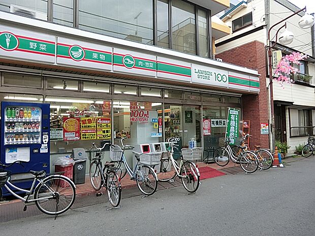 ローソンストア100川崎旭町店(約130m)