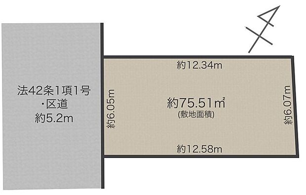 【区画図】
専属設計士とつくるハイスペック住宅