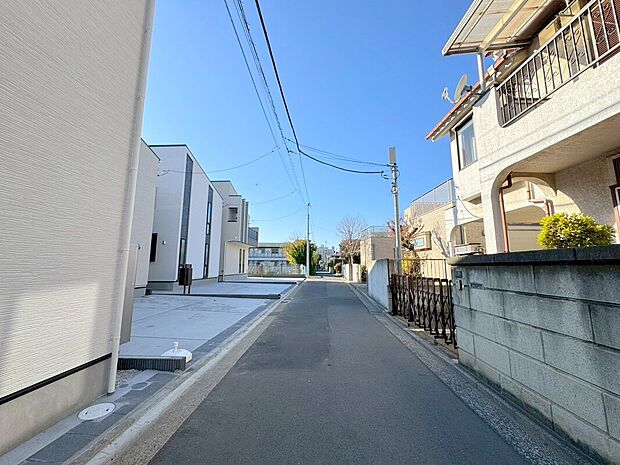 【前面道路含む現地写真】お気軽にアムティックまでお問い合わせください。