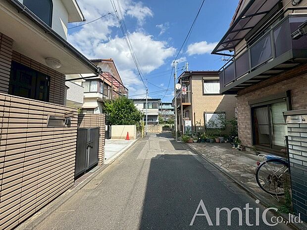 【前面道路含む現地写真】お気軽にアムティック杉並支店までお問い合わせください♪