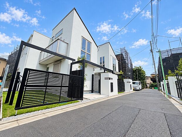 【2期外観】建物完成済み♪室内ゆっくりご内覧可能です♪