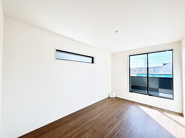 2面採光を確保した明るい空間。家族みんなが快適な暮らしを実現する設計です。