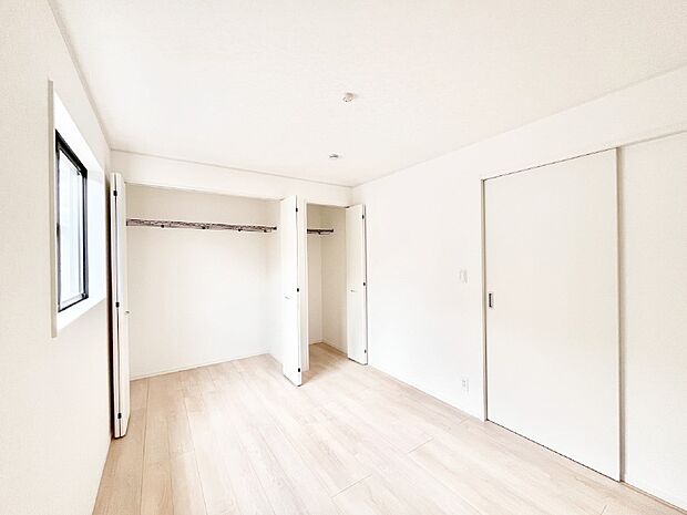 収納が充実しているので、居住スペースを広く使えます。