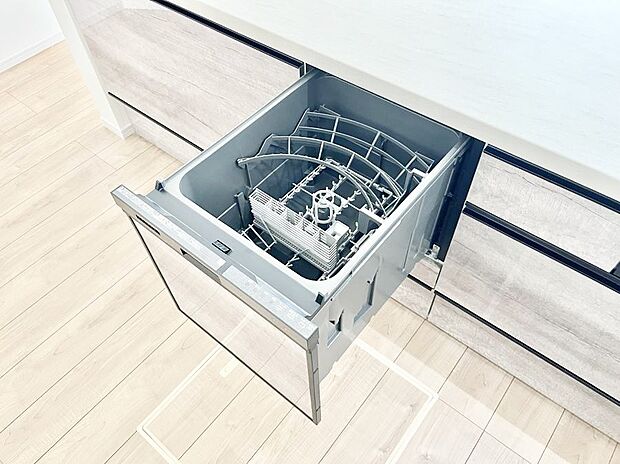 【食洗機】面倒なお片づけは食洗機にお任せ!家事の負担が減って、時間にも気持ちにもゆとりができます。