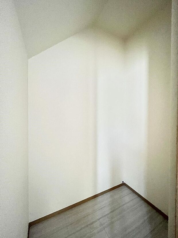 【その他内観】洗面所にも収納スペースを完備しています