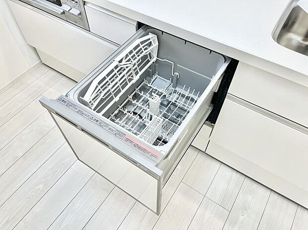 【食洗機】面倒なお片づけは食洗機にお任せ!家事の負担が減って、時間にも気持ちにもゆとりができます。