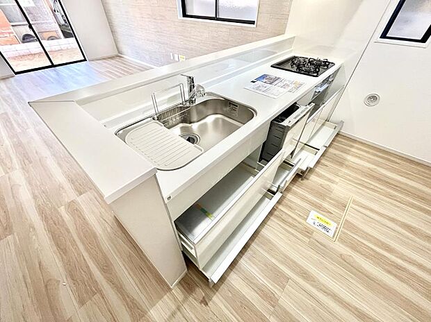 【スライド収納】使いやすさを優先したスライド式収納タイプ！