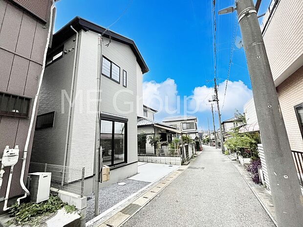 【前面道路含む現地写真】ここから始まる新生活を応援いたします