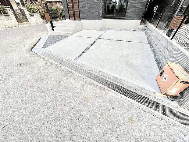 【駐車場】ゆとりのカースペース