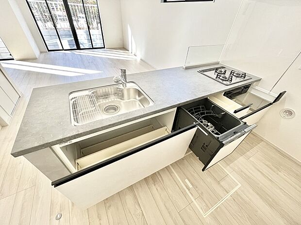 【スライド収納】使いやすさを優先したスライド式収納タイプ!