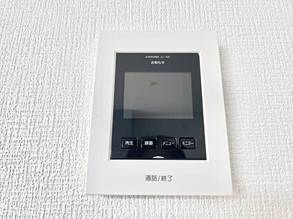 TVモニター付きインターフォン