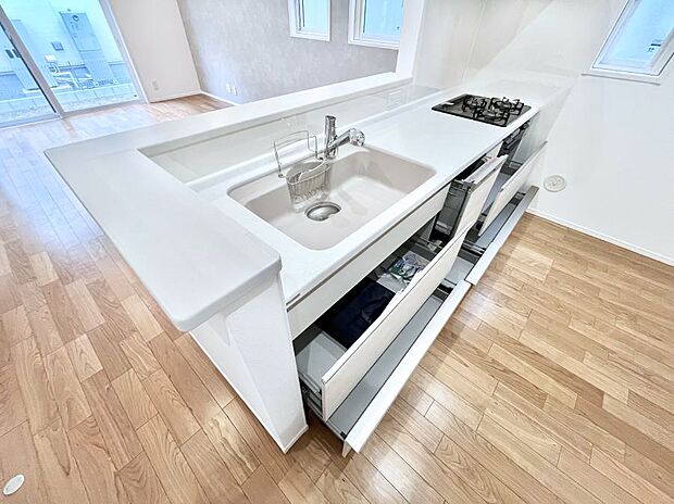 【スライド収納】使いやすさを優先したスライド式収納タイプ!