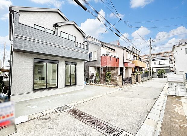 【前面道路含む現地写真】堂々完成!! ここから始まる新生活を応援いたします!