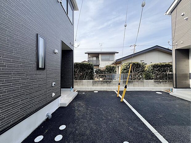 【駐車場】生活に欠かせない駐車スペース。