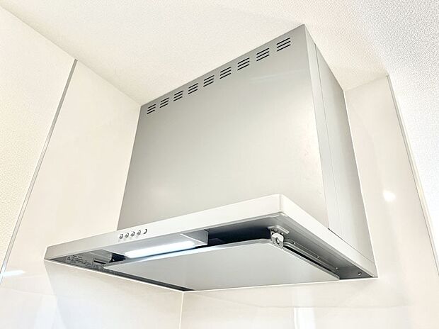【レンジフード】基本的なお手入れはフィルターのみ！お手入れのしやすさも魅力です。
