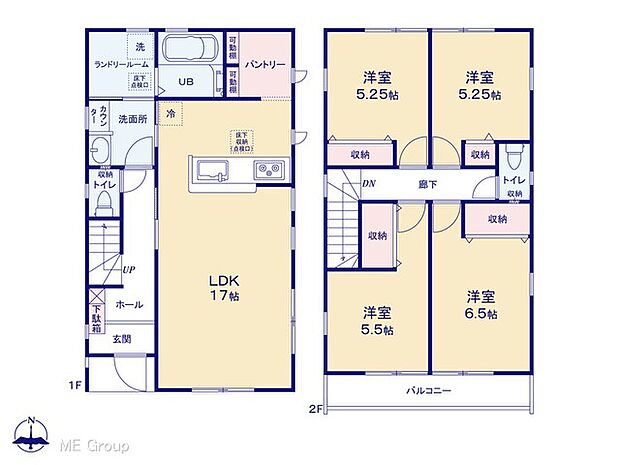 【4LDK】図面と異なる場合は現況を優先