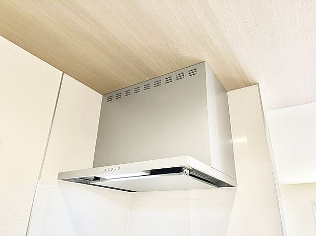 【レンジフード】基本的なお手入れはフィルターのみ！お手入れのしやすさも魅力です。