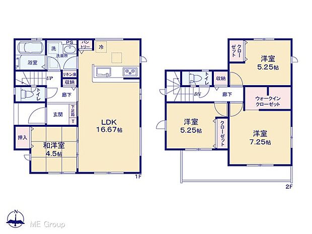 【4LDK】図面と異なる場合は現況を優先