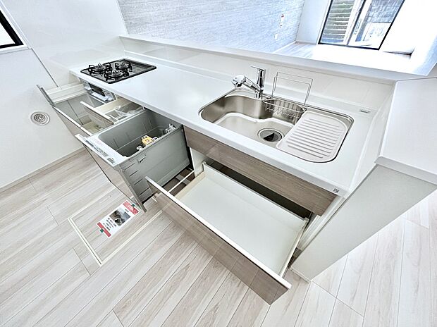 【スライド収納】使いやすさを優先したスライド式収納タイプ!