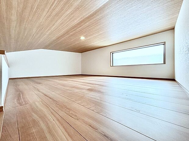 【その他内観】ロフト部分は収納ほかにもアイデア次第で快適空間に大変身!