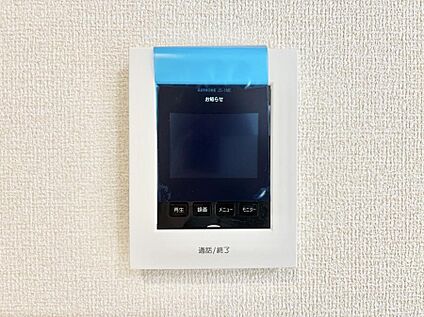 TVモニター付きインターフォン