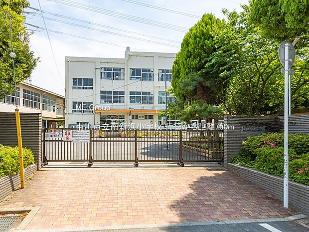 市川市立南新浜小学校（約750m）