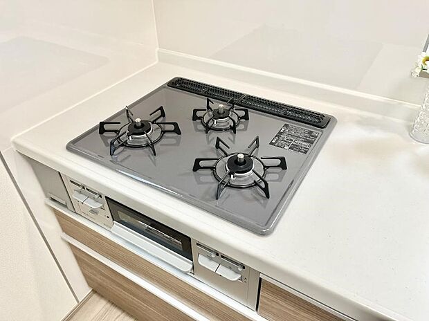 【3口コンロ】三口ガスコンロでお料理が一気にはかどりそう
