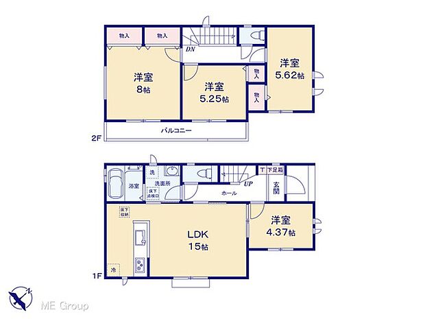 【4LDK】図面と異なる場合は現況を優先