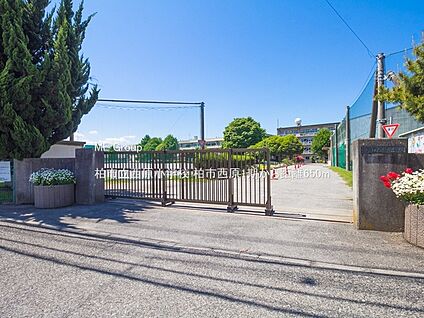 柏市立西原小学校 650m