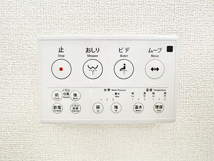 ウォシュレット壁リモコン