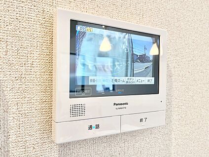 TVモニター付きインターフォン