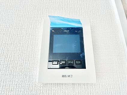 TVモニター付きインターフォン