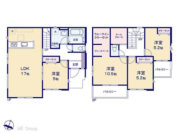【4LDK】図面と異なる場合は現況を優先