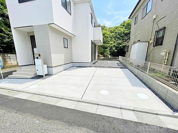 【駐車場】ゆとりのカースペース