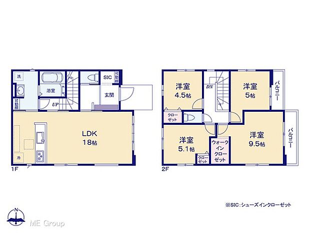 【4LDK】図面と異なる場合は現況を優先