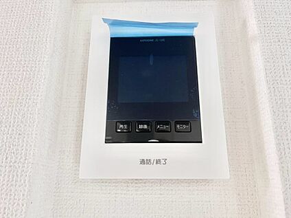 TVモニター付きインターフォン