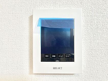 TVモニター付きインターフォン