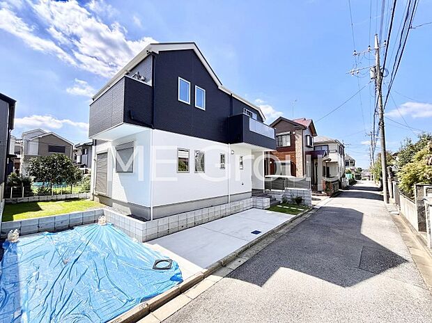 【前面道路含む現地写真】堂々完成!! ここから始まる新生活を応援いたします!