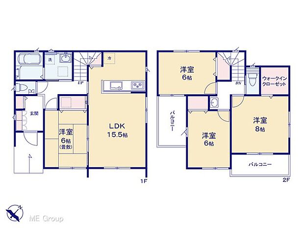 【4LDK】図面と異なる場合は現況を優先