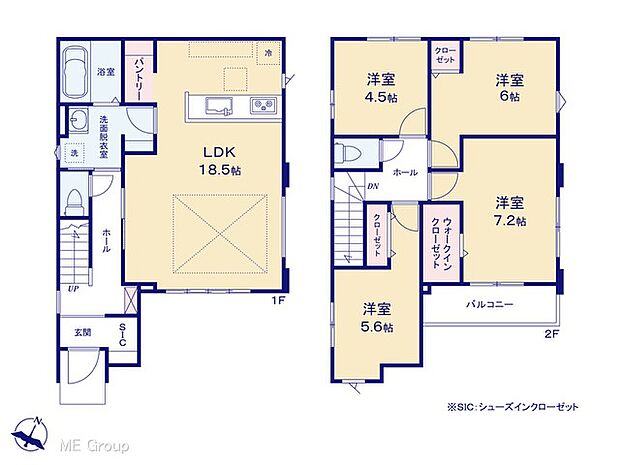【4LDK】図面と異なる場合は現況を優先