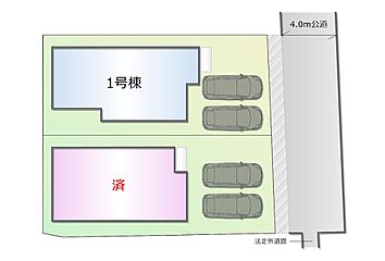 昭島市大神町1　新築分譲住宅　全2棟 その他