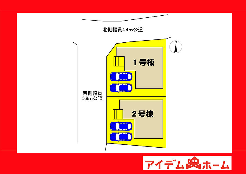 ●○●○全体区画図○●○●
　　　平日の案内も可能です♪
　お気軽にお問い合わせください！