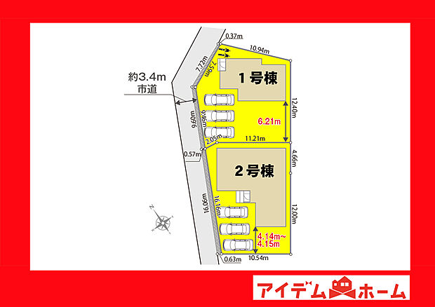 ●○●○全体区画図○●○●
　　　平日の案内も可能です♪
　お気軽にお問い合わせください！