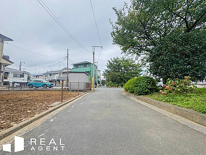 現地前面道路