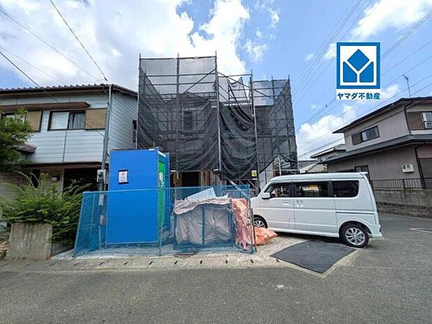 現地(2026年8月)撮影。角地!久原小学校まで徒歩約17分(約1200m)トリアス久山まで車で約10分(約3.4km)☆