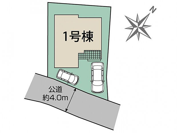 北九州市小倉南区横代北町5丁目1棟 区画図