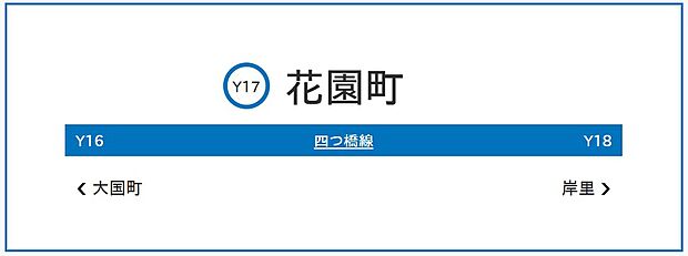 メトロ四つ橋線【花園町駅】(約400m)