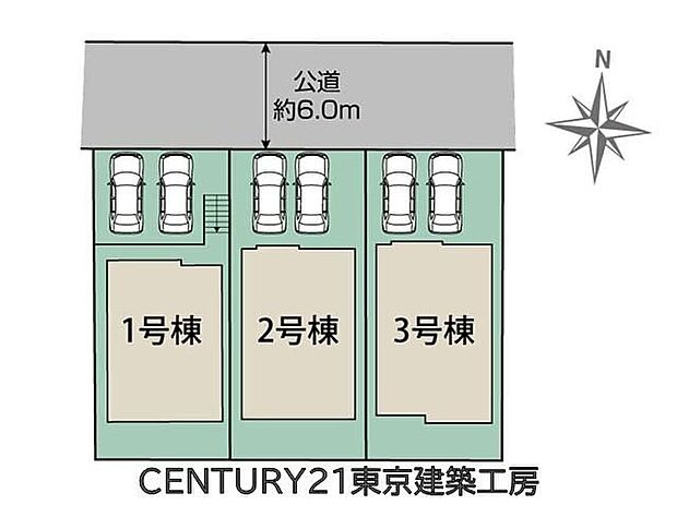 ◆４LDK＋駐車スペース並列２台分ございます
